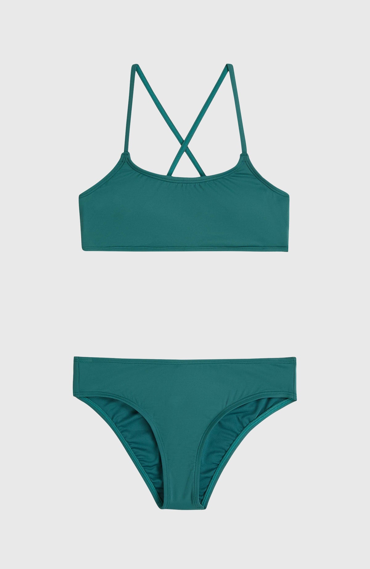 Essentials Bralette Bikini Set | Botanical Heat