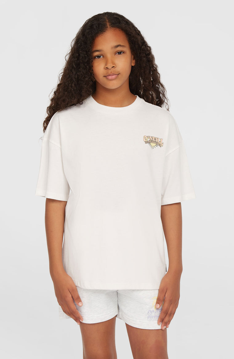 Back Print T-Shirt | Snow White Back Print T-Shirt | Snow White