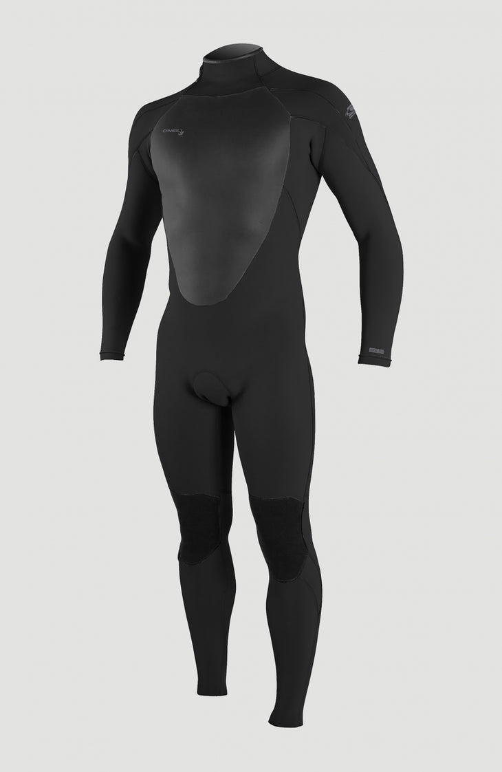 Epic 3/2mm Back Zip Full Wetsuit | A05 BLK/BLK/BLK