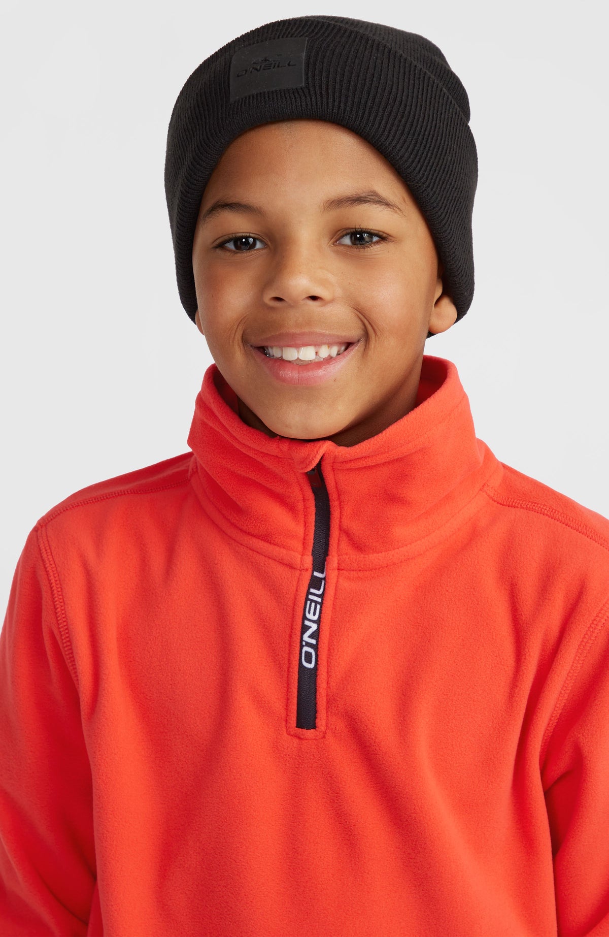Jack's Polartec® 100 Half-Zip Fleece | Paprika Flame