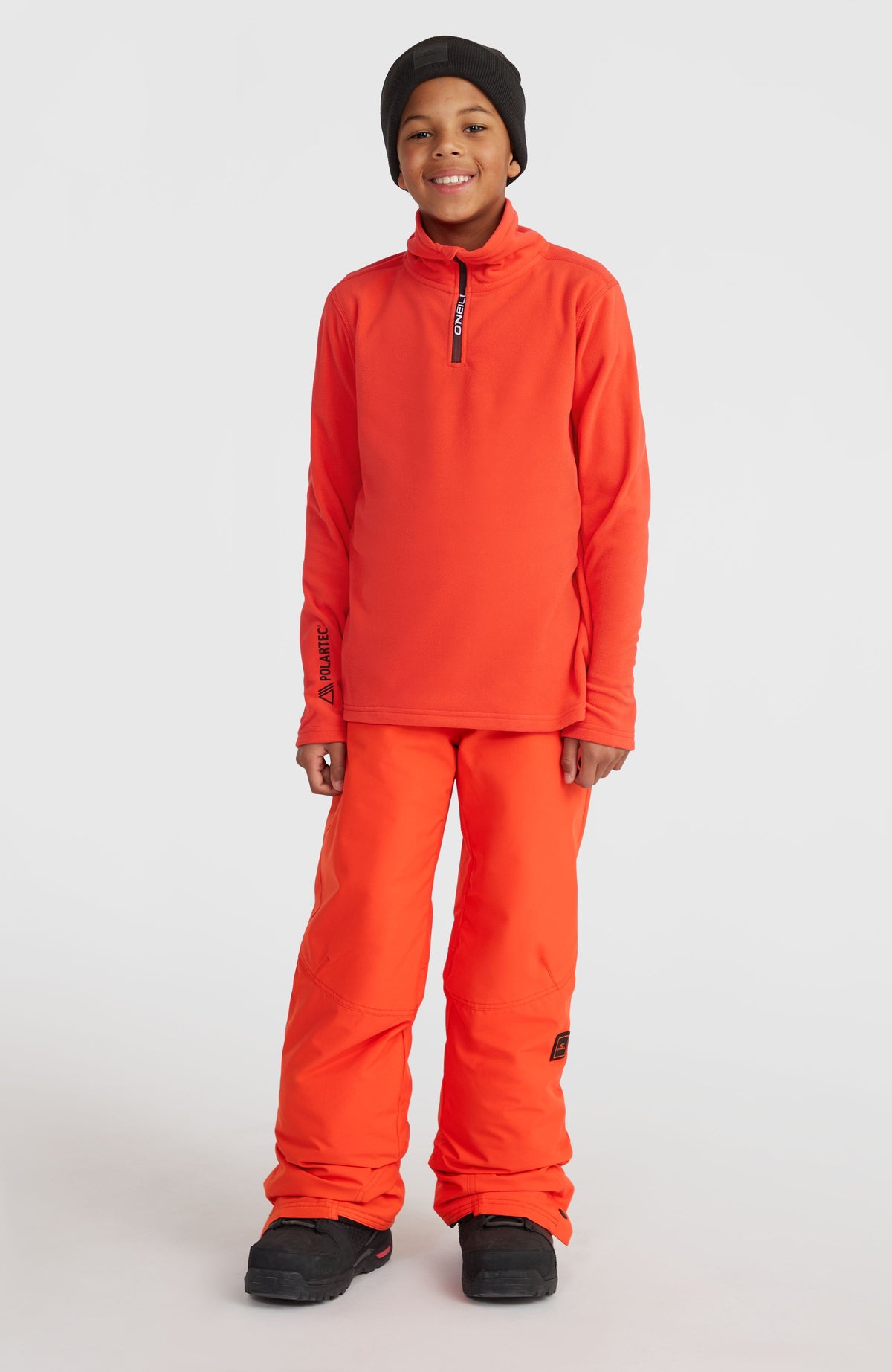 Jack's Polartec® 100 Half-Zip Fleece | Paprika Flame