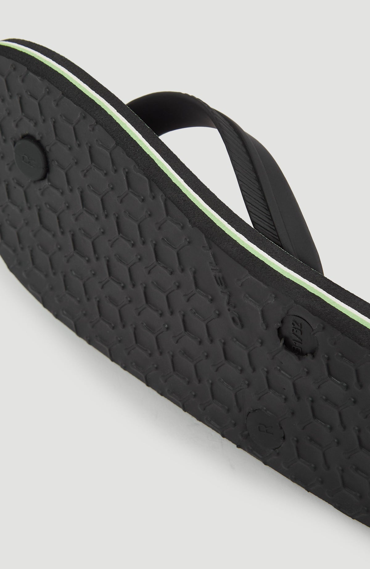 Profile Graphic Sandals | Black Simple Gradient B Panel