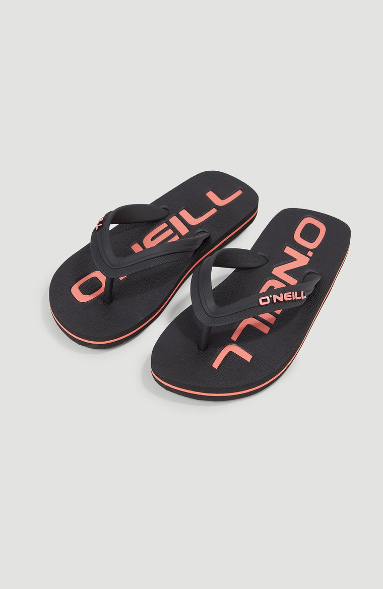 Profile Logo Sandals | Black Out Profile Logo Sandals | Black Out