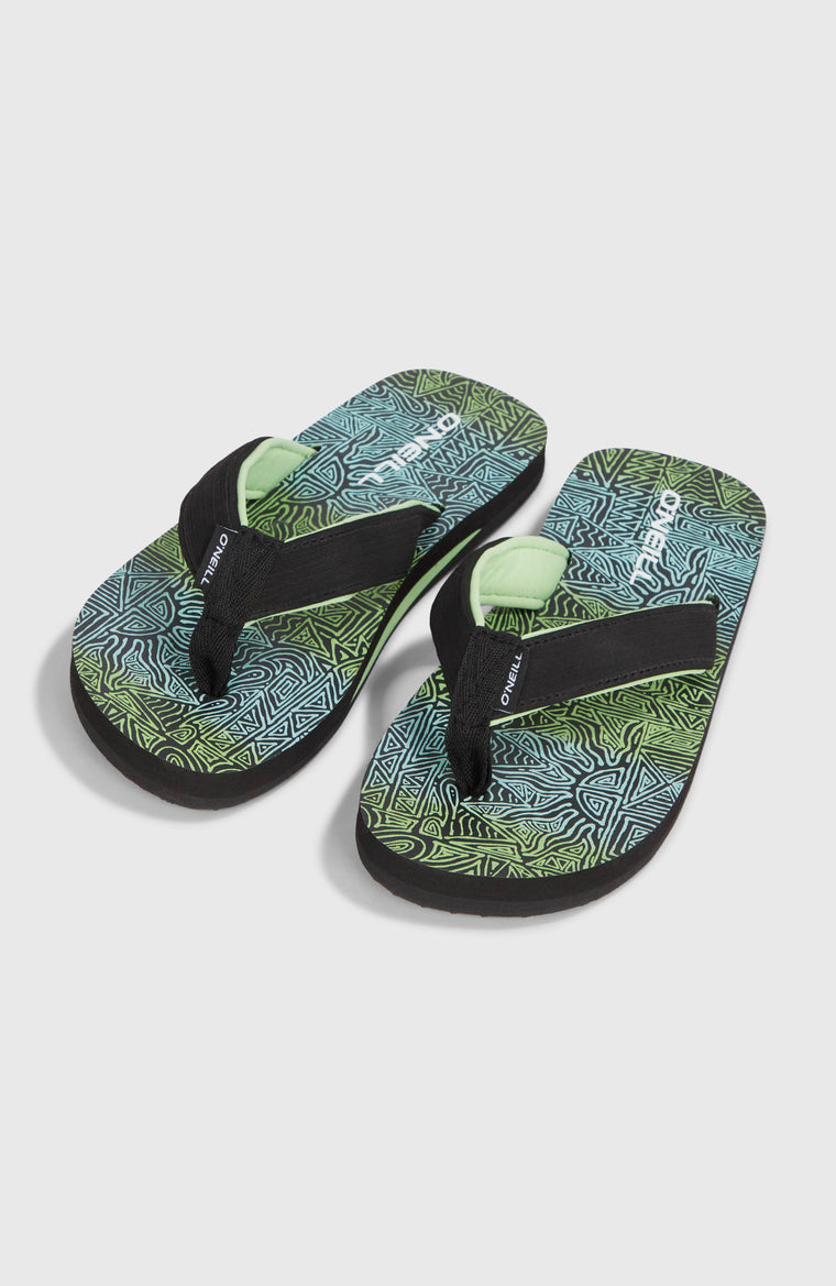 Koosh Graphic Sandals | Blue Gradikat Koosh Graphic Sandals | Blue Gradikat