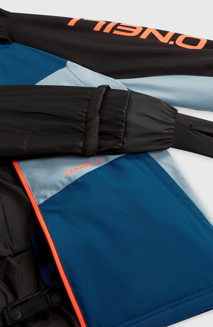 FWC'Cruz Mean Machine Snow Jacket | Black Out Colour Block