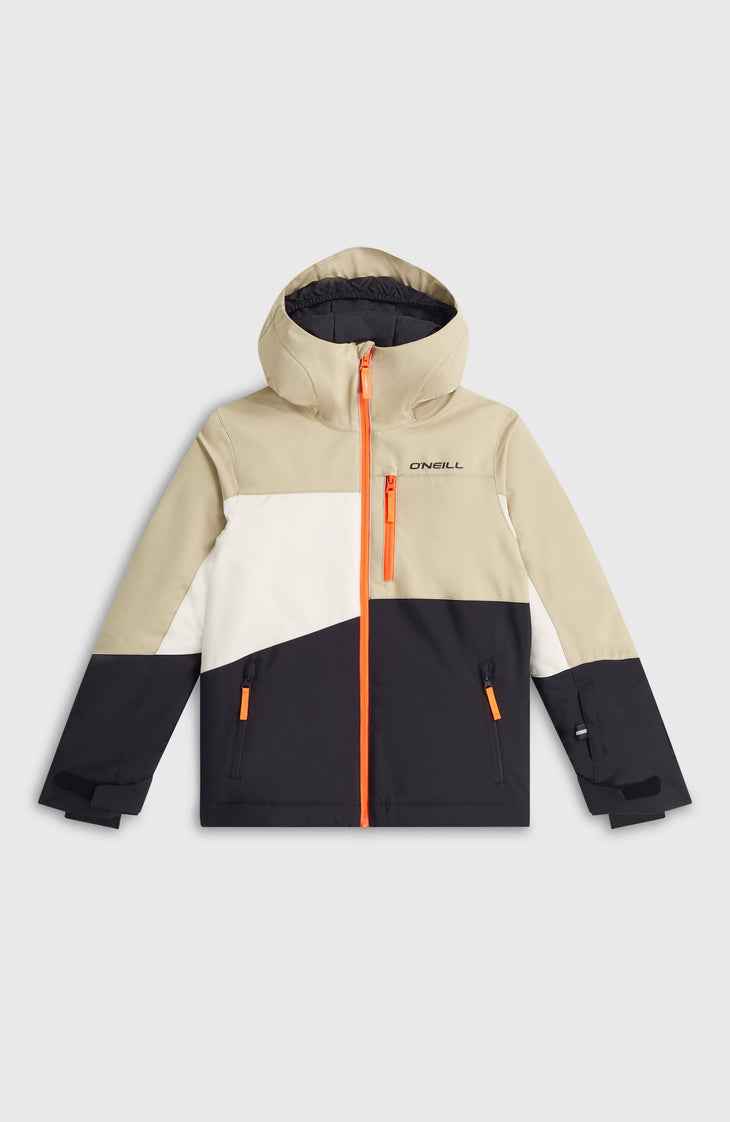 FWC'Cruz Triple Snow Jacket | Olive Blush Colour Block
