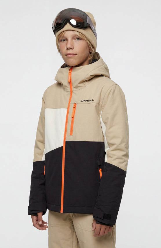 FWC'Cruz Triple Snow Jacket | Olive Blush Colour Block
