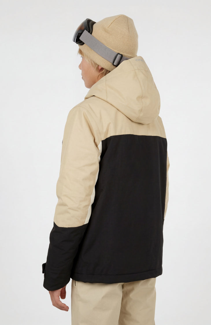 FWC'Cruz Triple Snow Jacket | Olive Blush Colour Block