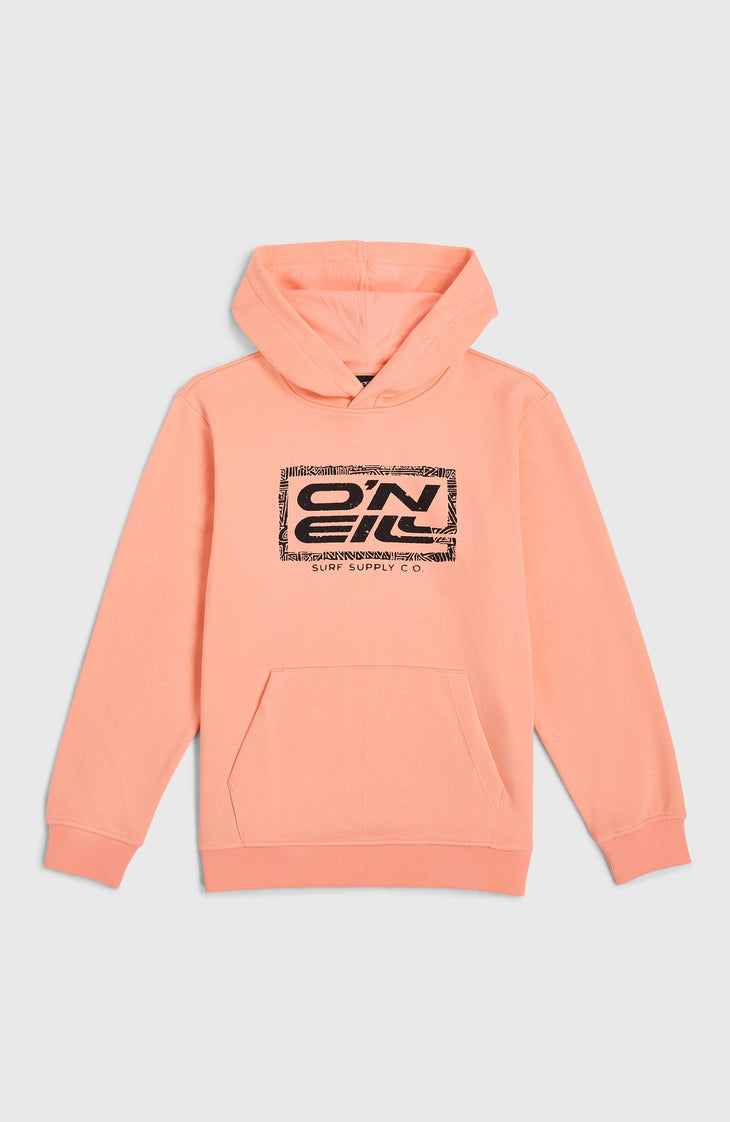 Logo Hoodie | Coral Pop