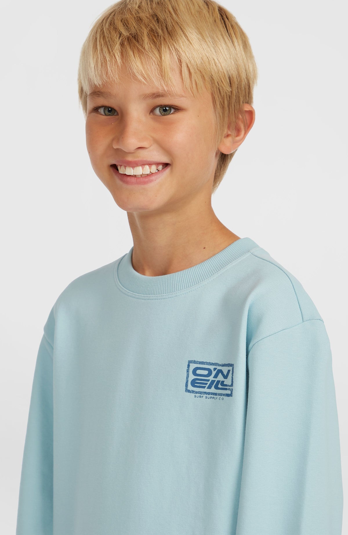 Logo Crew Sweatshirt | Morning Glory