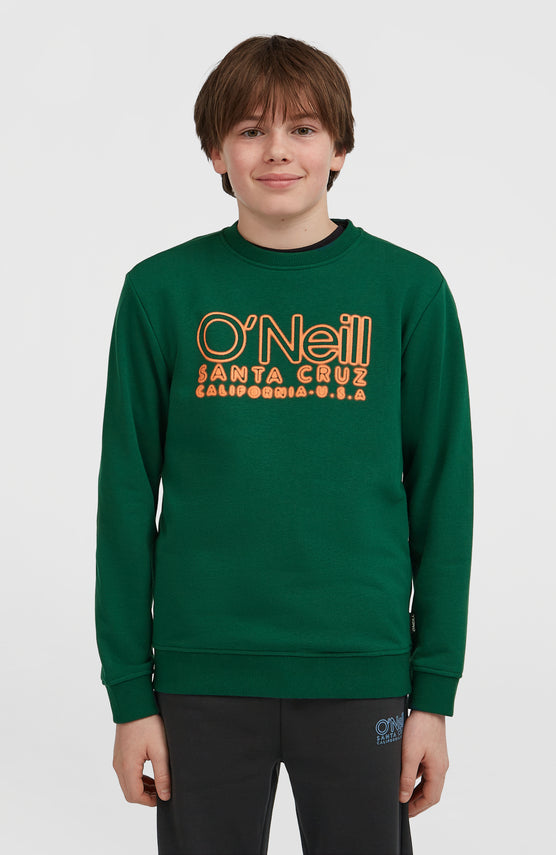 Essentials Crew Sweatshirt | Emerald Envy