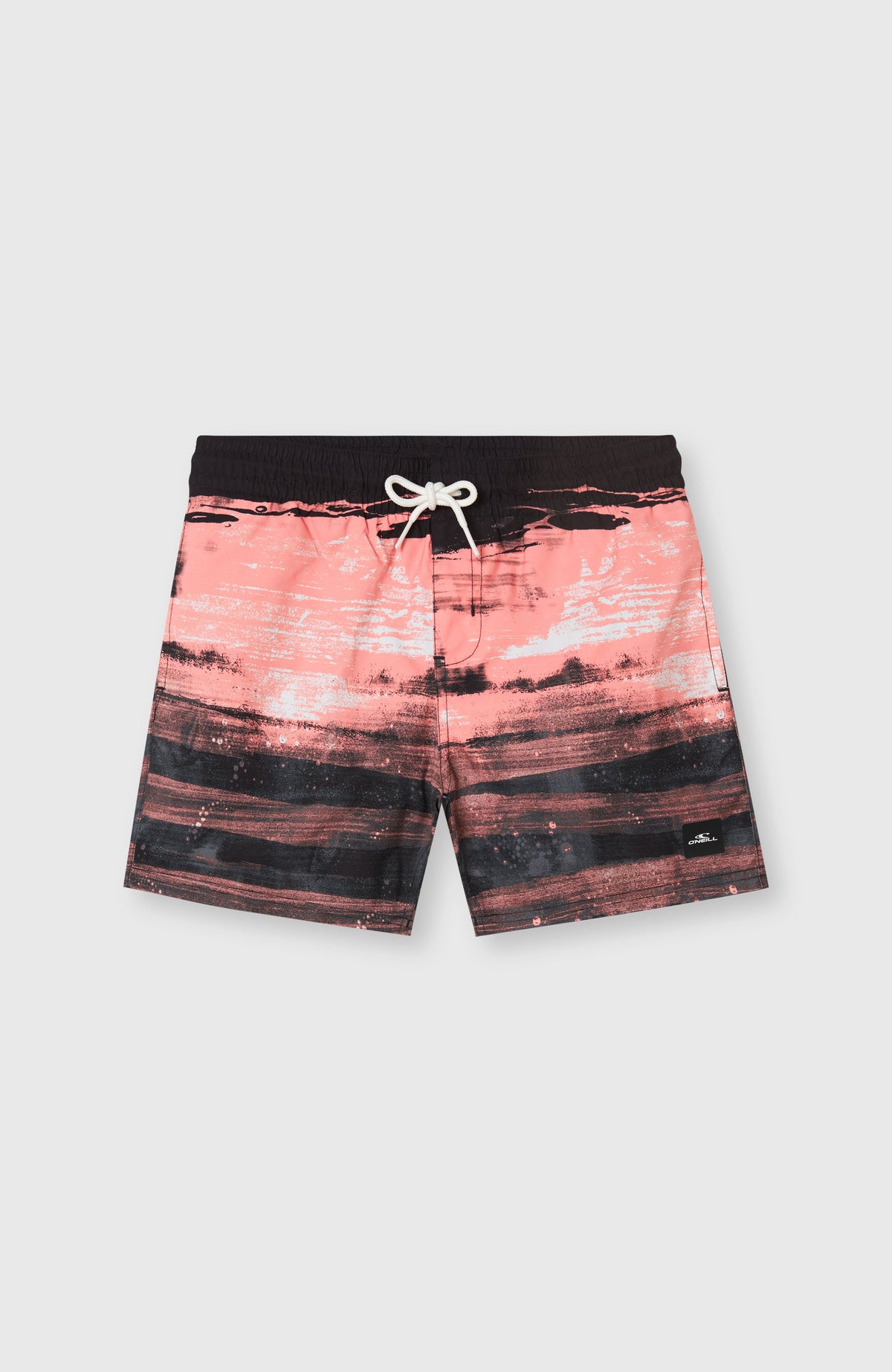 Cali Gradient 14'' Swim Shorts | Coral Melted Texture