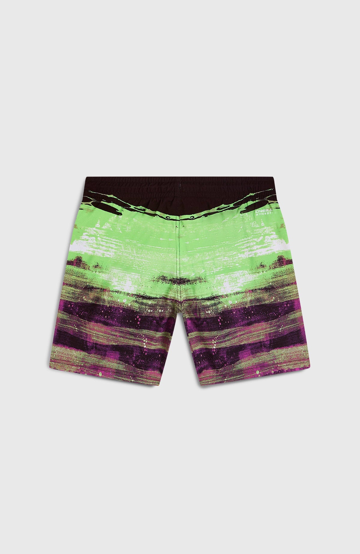 Cali Gradient 14'' Swim Shorts | Black Melted Stripe Boys
