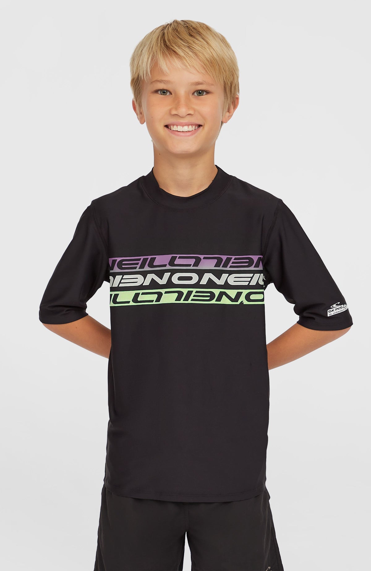 Short Sleeve Skin | Black Out