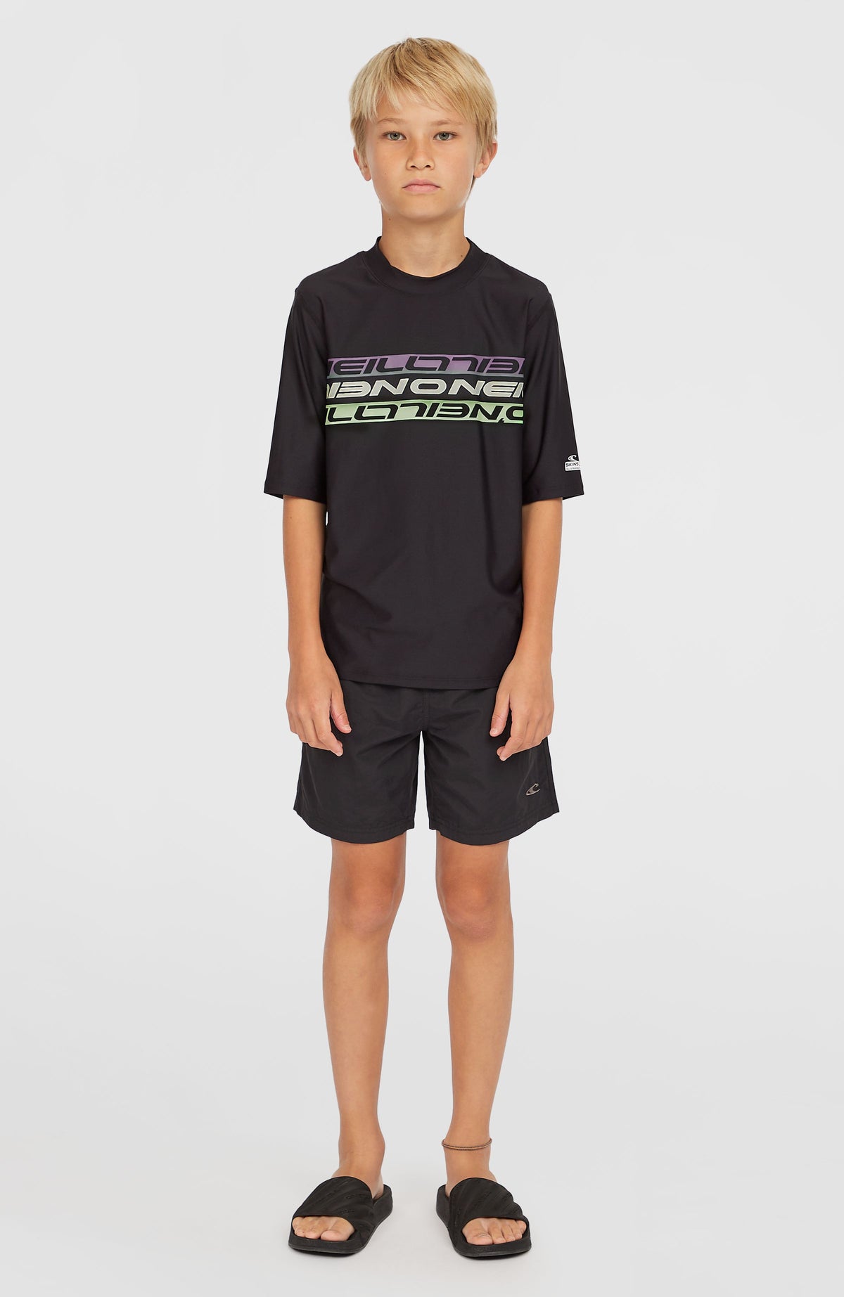 Short Sleeve Skin | Black Out