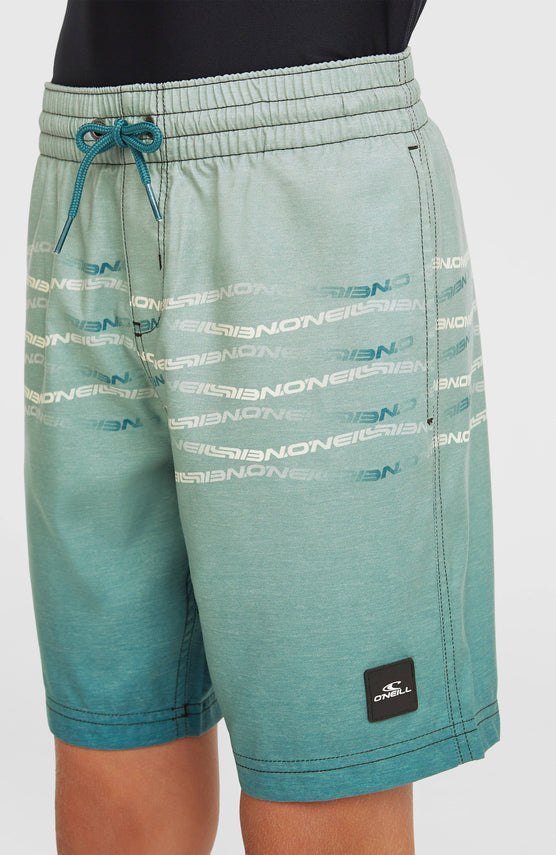 O'Neill First Swimshorts | Boys Green Heritage Flip