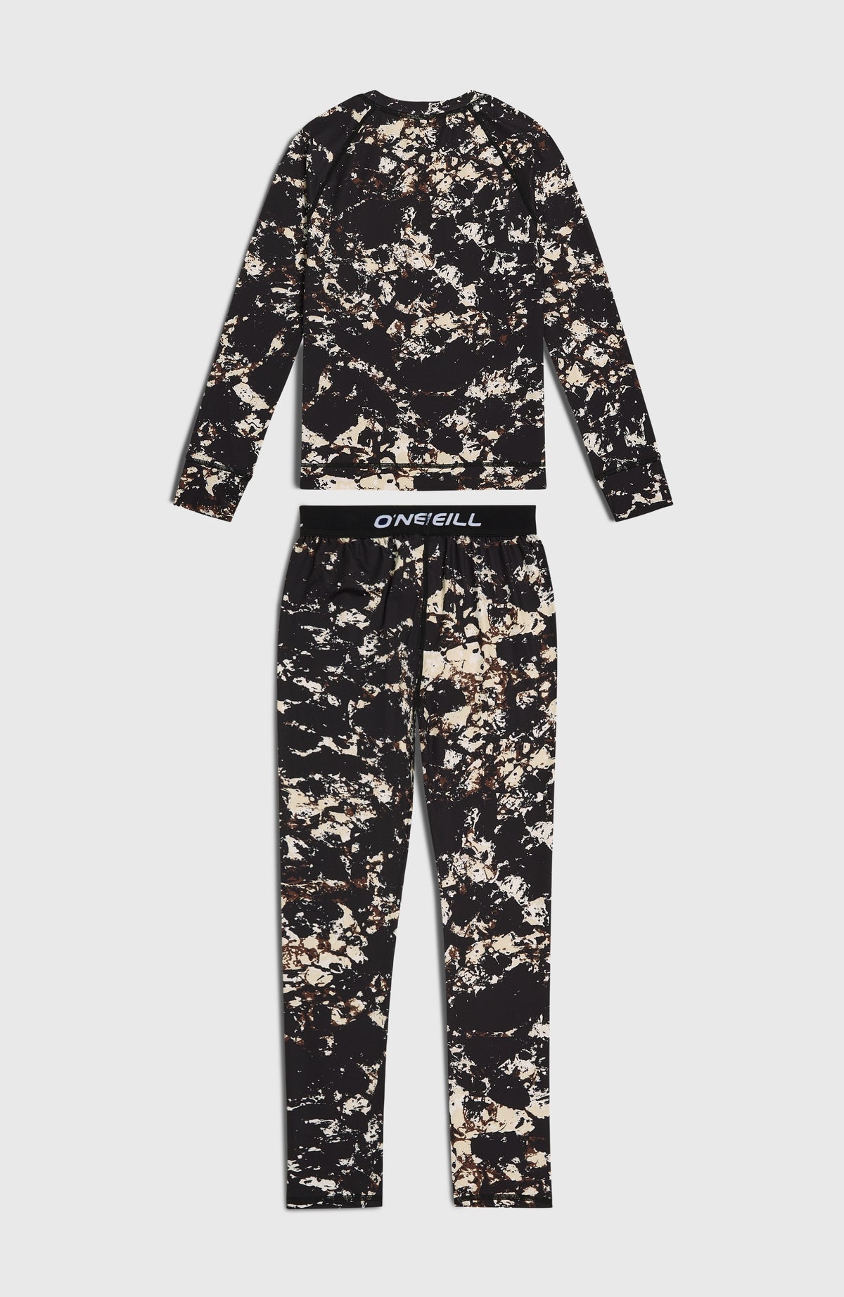 Baselayer Set | Black/Beige Quarry