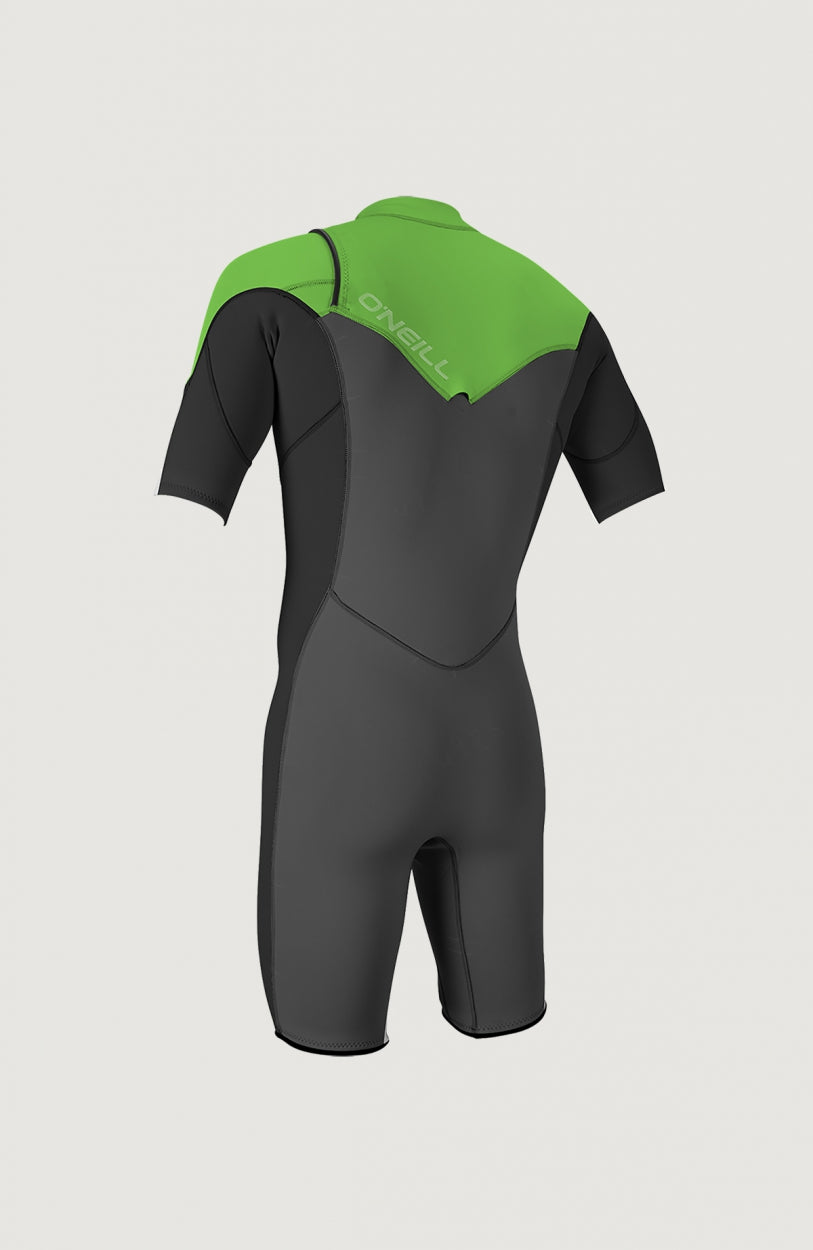 Hammer 2mm Chest Zip Shortsleeve Spring Wetsuit | Grey