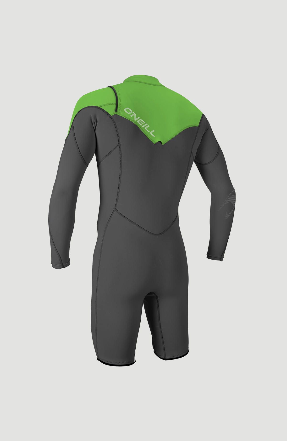 Hammer 2mm Chest Zip Long Sleeve Spring Wetsuit | GRAPHITE/GRAPHITE/DAYGLO