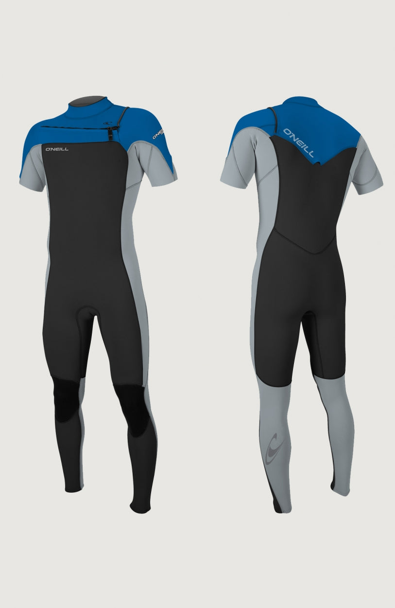 Hammer 2mm Chest Zip Short Sleeve Full Wetsuit | Black