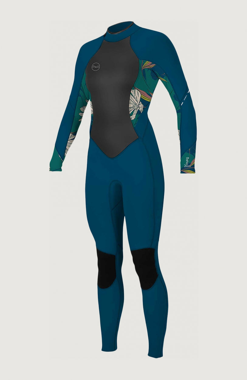 Bahia 3/2mm Back Zip Full Wetsuit | Dark Blue