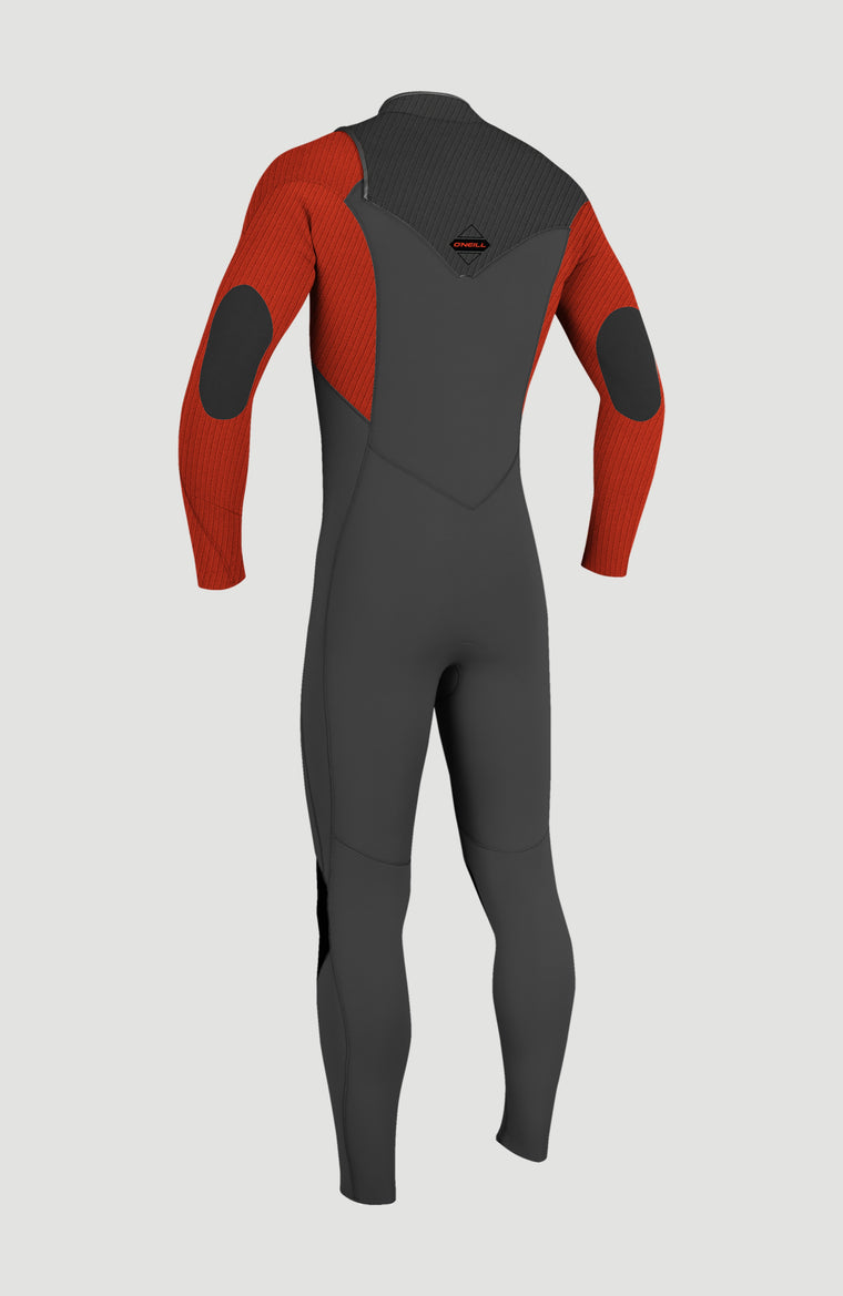 Hyperfreak Plus 4/3mm Chest Zip Full Wetsuit | RAVEN/RAVEN/FIRE RED Hyperfreak Plus 4/3mm Chest Zip Full Wetsuit | RAVEN/RAVEN/FIRE RED