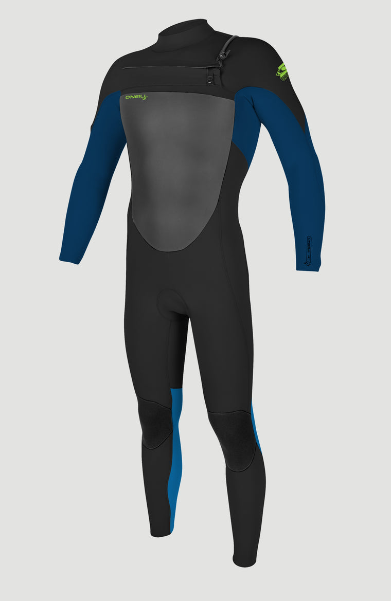 Epic 3/2mm Chest Zip Full Wetsuit | BLACK/DEEP SEA/BALI BLUE Epic 3/2mm Chest Zip Full Wetsuit | BLACK/DEEP SEA/BALI BLUE