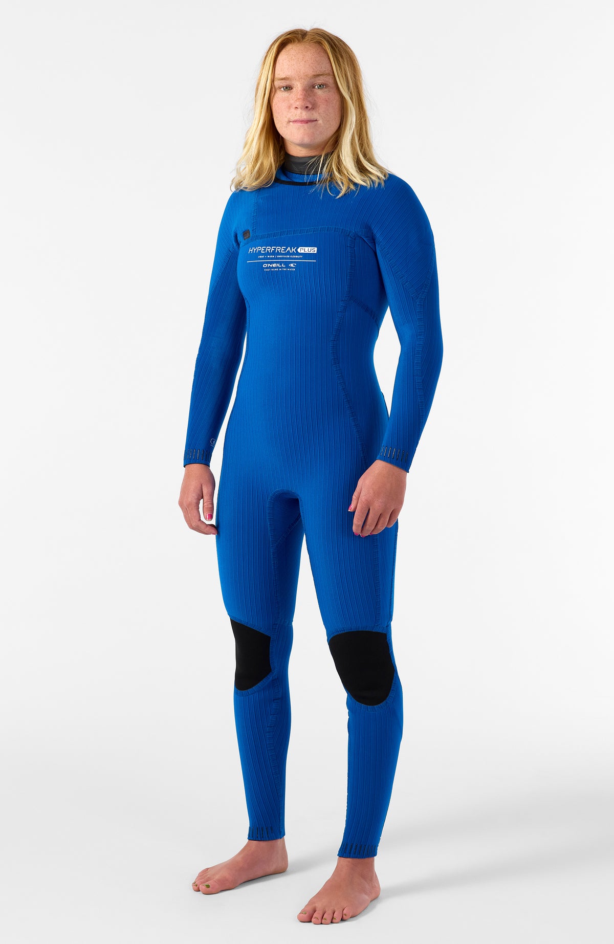 Hyperfreak Plus 5/4mm Chest Zip Full Wetsuit | BLACK/BLACK