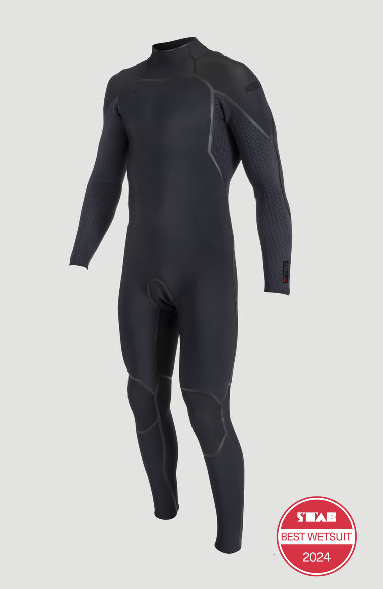 Hyperfreak Fire 3/2mm Back Zip Full Wetsuit | BLACK/BLACK Hyperfreak Fire 3/2mm Back Zip Full Wetsuit | BLACK/BLACK