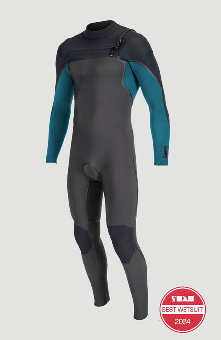 Hyperfreak Fire 4/3mm Chest Zip Full Wetsuit | MIDNIGHT OIL/BLACK/TIDE POOL