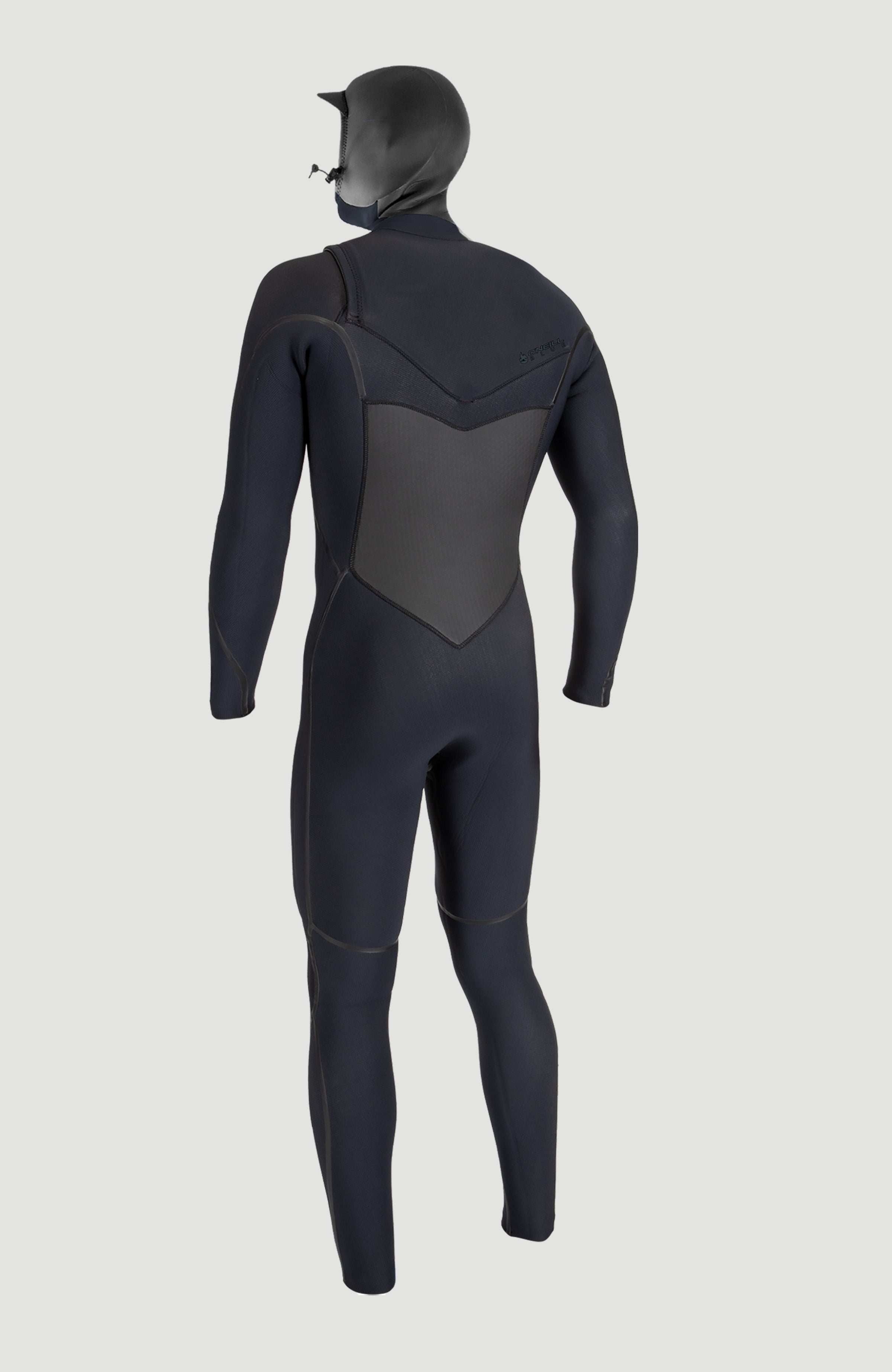 ウェア sicario7 Psycho Tech 6/4mm Chest Zip Full Wetsuit with Hood | BLACK/BLACK