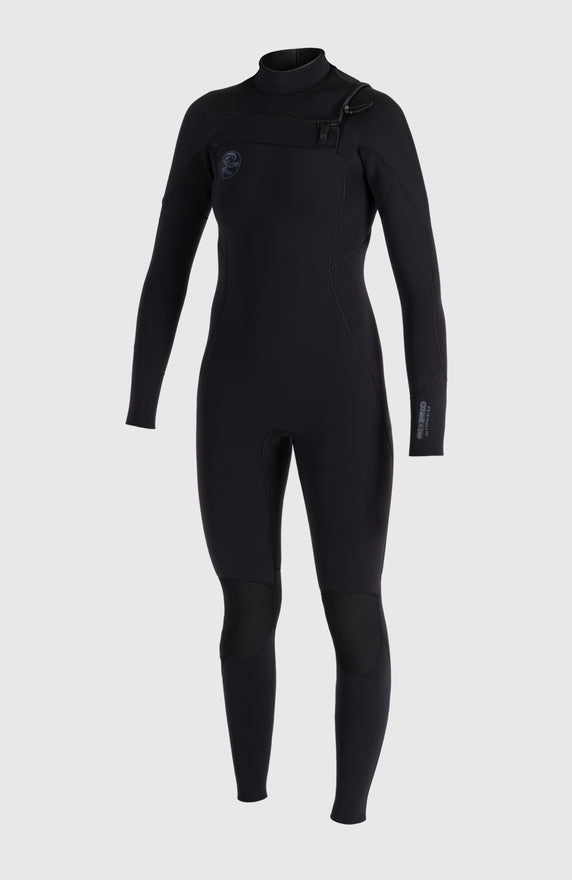 Hyperfreak Fire 3/2+mm Chest Zip Full Wetsuit | BLACK/BLACK Hyperfreak Fire 3/2+mm Chest Zip Full Wetsuit | BLACK/BLACK