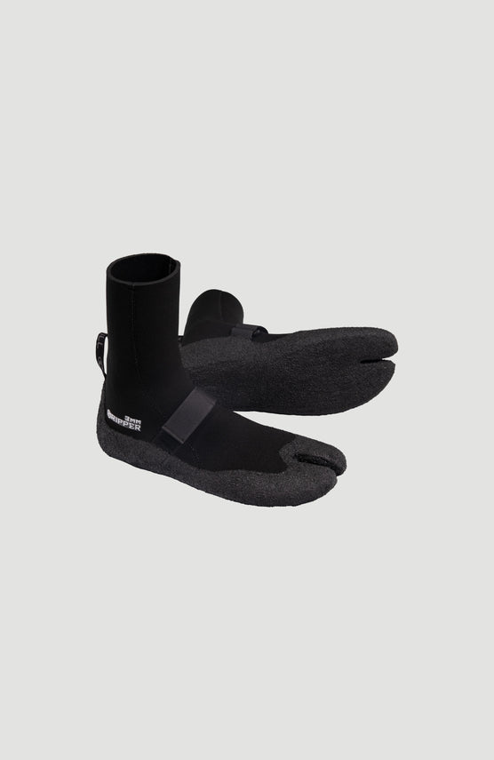 Gripper 3mm Split Toe Boot | Black