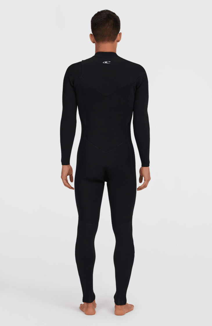 Epic 3/2 Chest Zip Full Wetsuit | A05 BLK/BLK/BLK