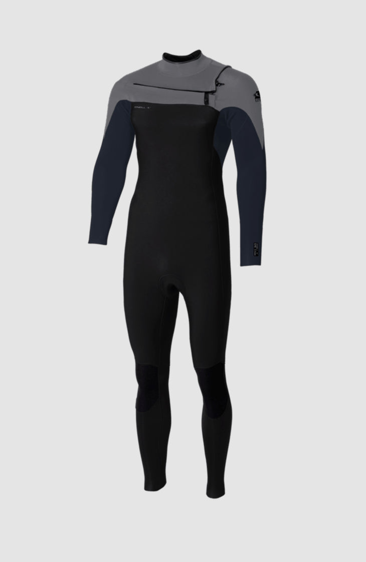 Epic 3/2 Chest Zip Full Wetsuit | A05 BLK/BLK/BLK