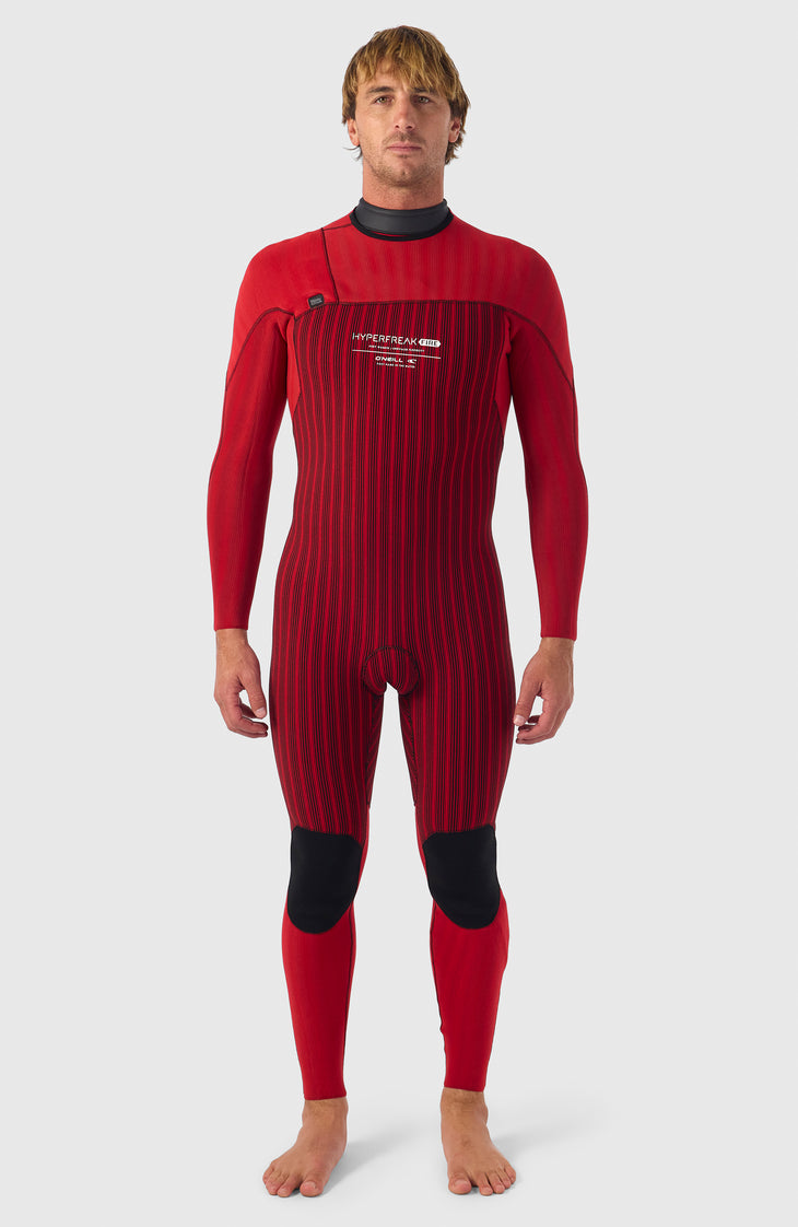 Hyperfreak Fire 3/2mm+ Chest Zip Full Wetsuit | BLACK/BLACK