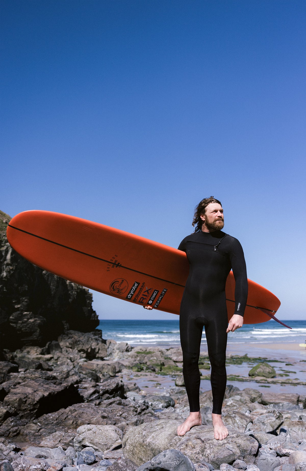 O'Riginals RG8 4/3mm Chest Zip Full Wetsuit | Black
