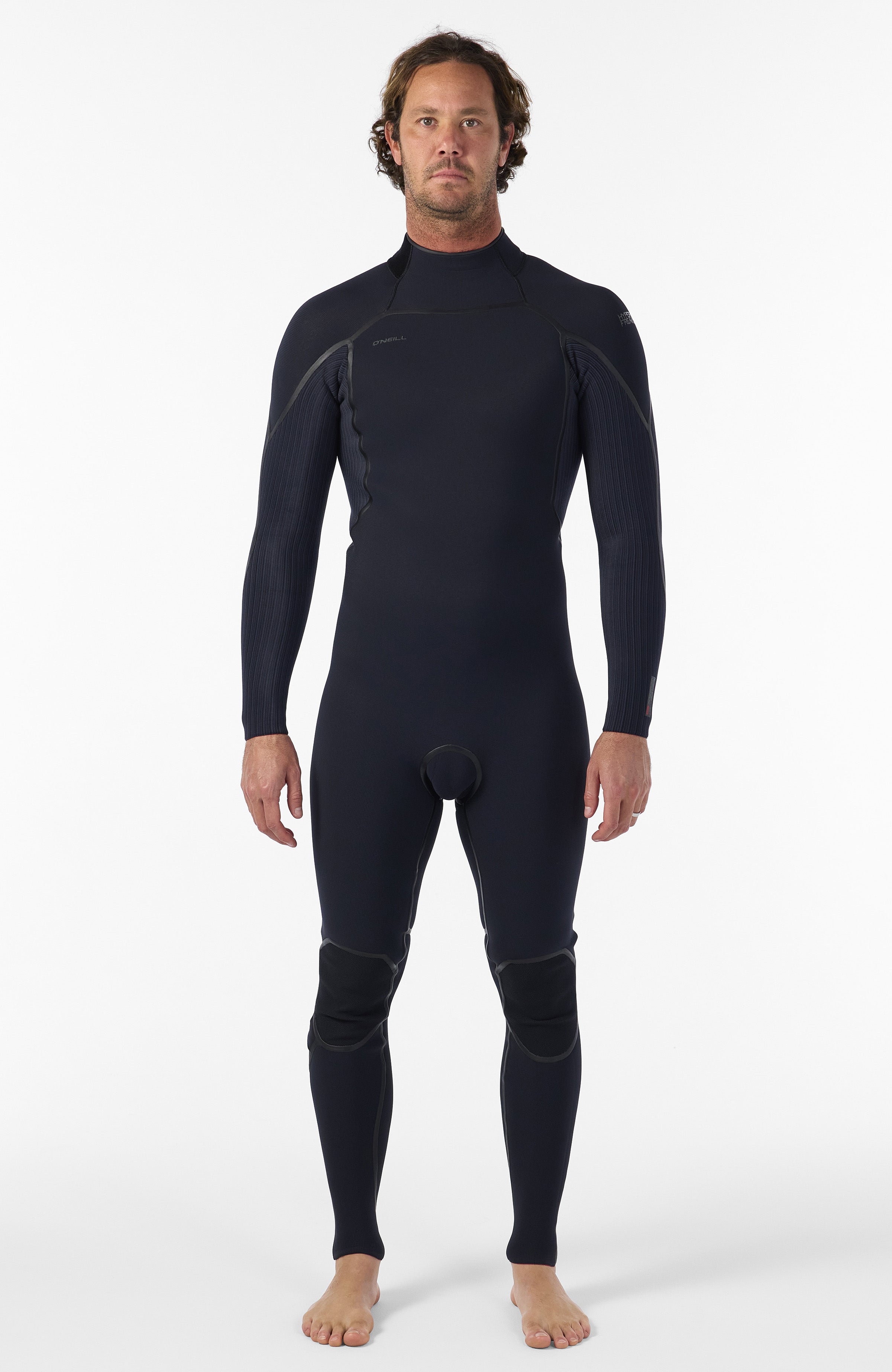 Hyperfreak Fire 5/4mm+ Back Zip Full Wetsuit | BLACK/BLACK – O