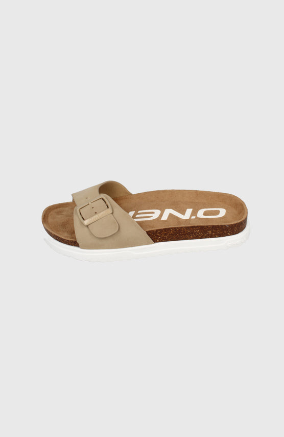 Solana Slider Sandals | TAN
