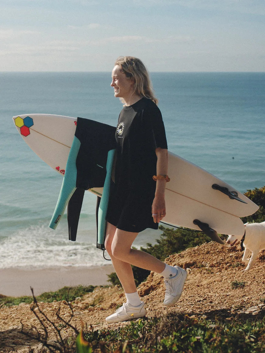 What are the three things that you love about surfing?