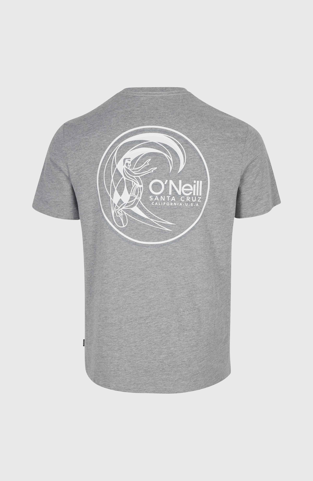 Circle Surfer T-Shirt | Silver Melee -A