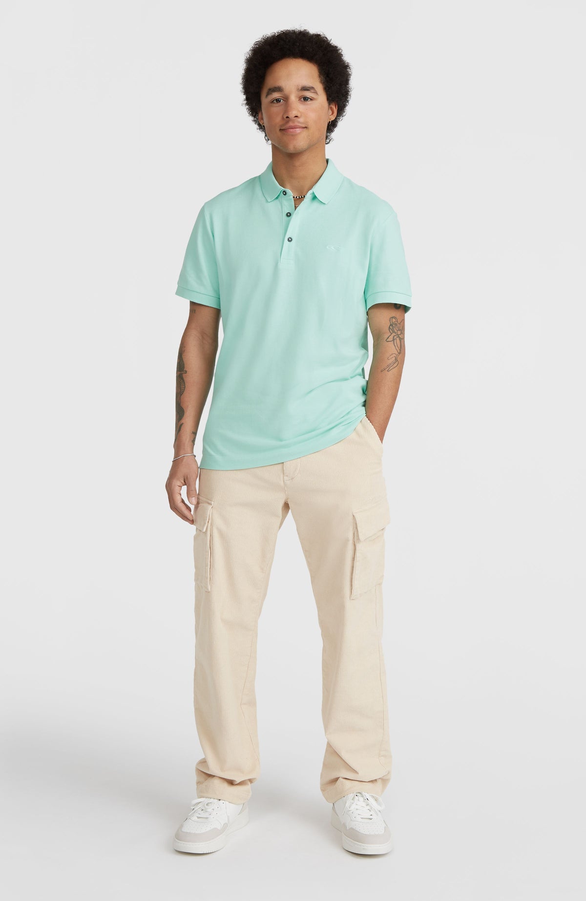 O'Neill Small Logo Polo | Beach Glass