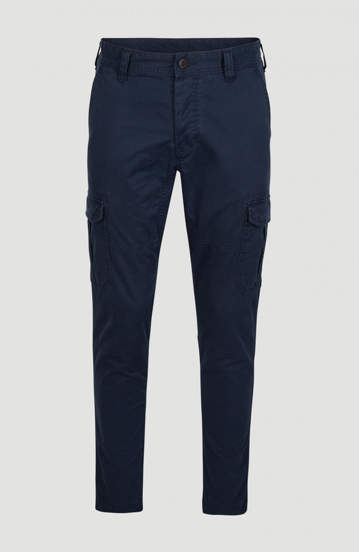 Tapered Cargo Pants | Ink Blue -A