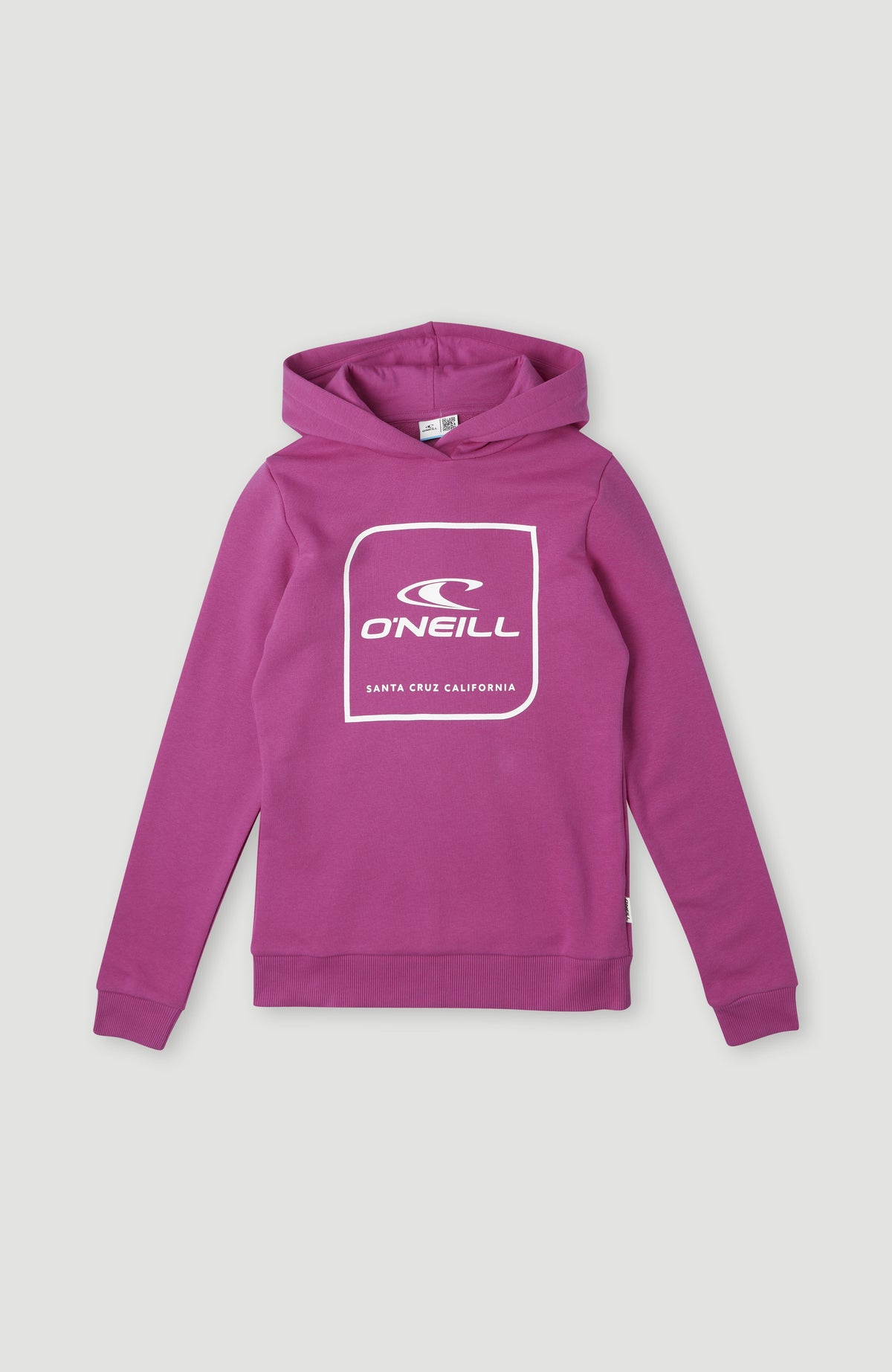 Cube Hoodie | Fuchsia Red