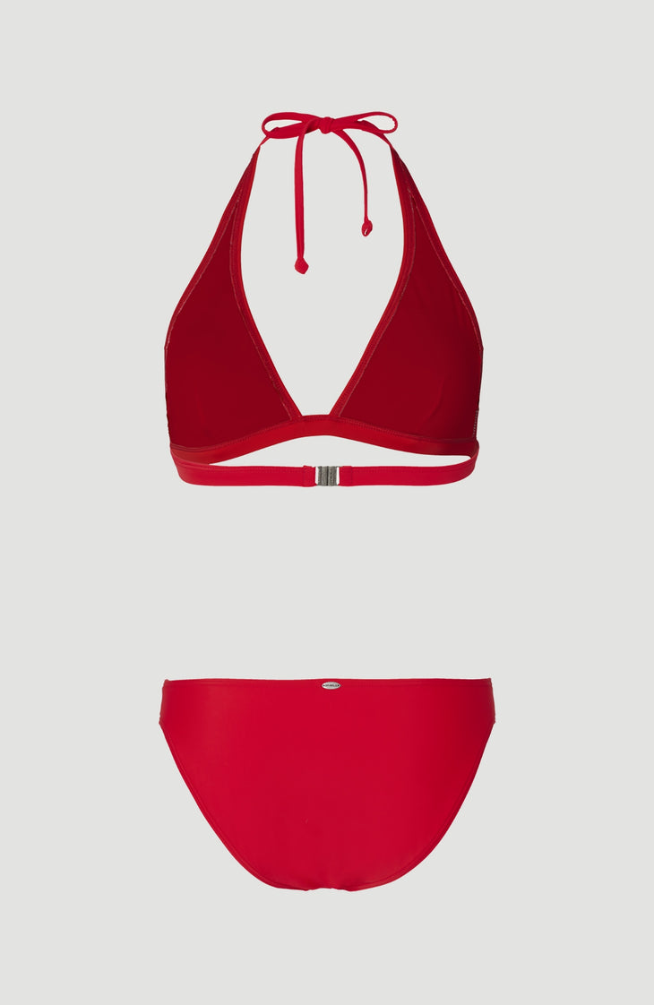 Essentials Maria Cruz Bikini Set | Red Coat