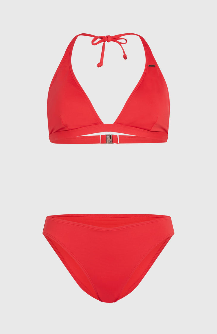 Essentials Maria Cruz Bikini Set | Red Coat