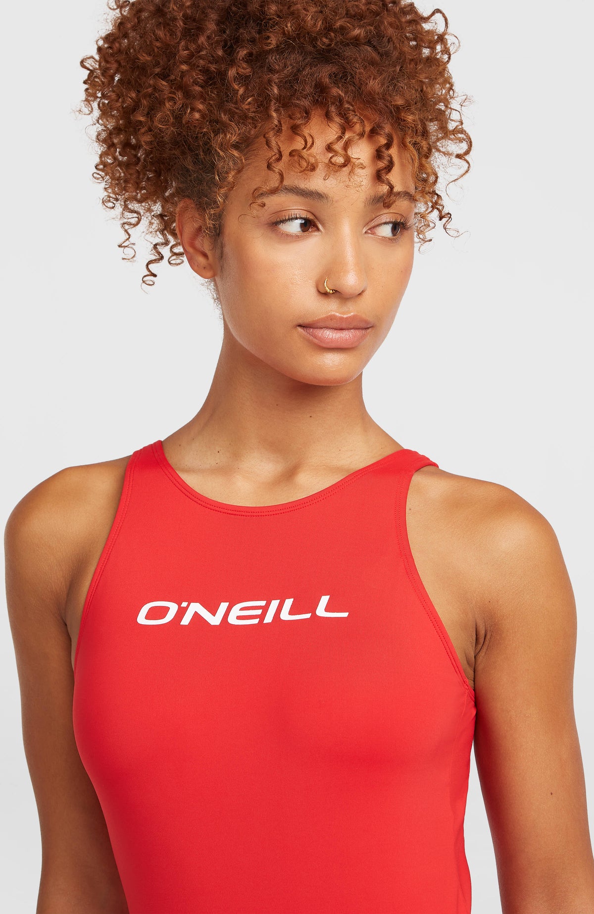 Essentials O'Neill Logo Swimsuit | Red Coat