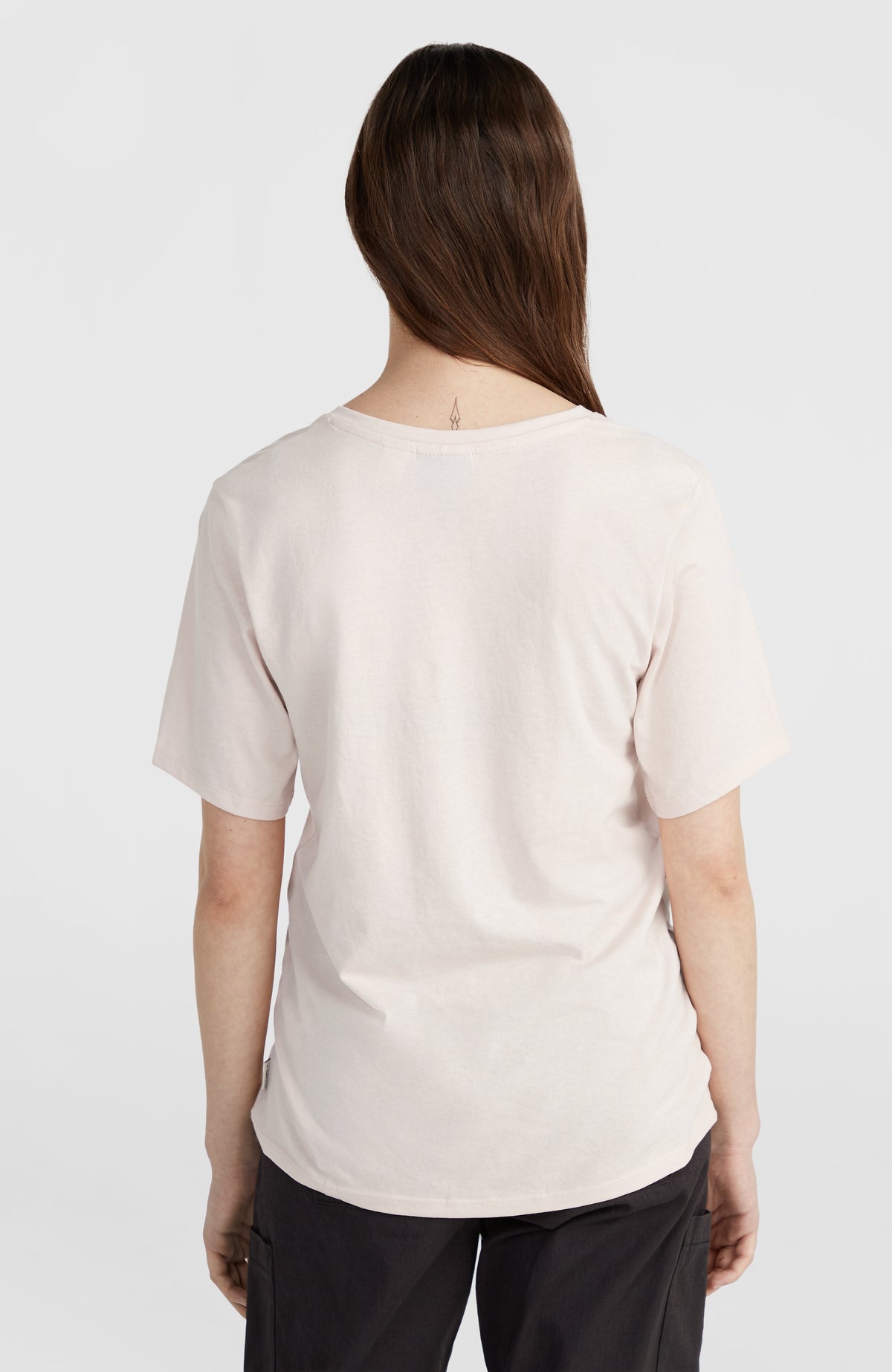 Essentials V-Neck T-Shirt | Peach Whip