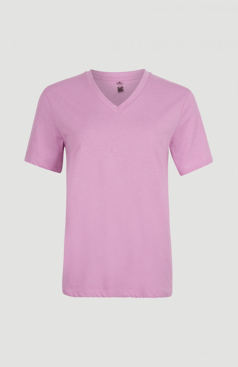 Essentials V-Neck T-Shirt | Violet Tulle