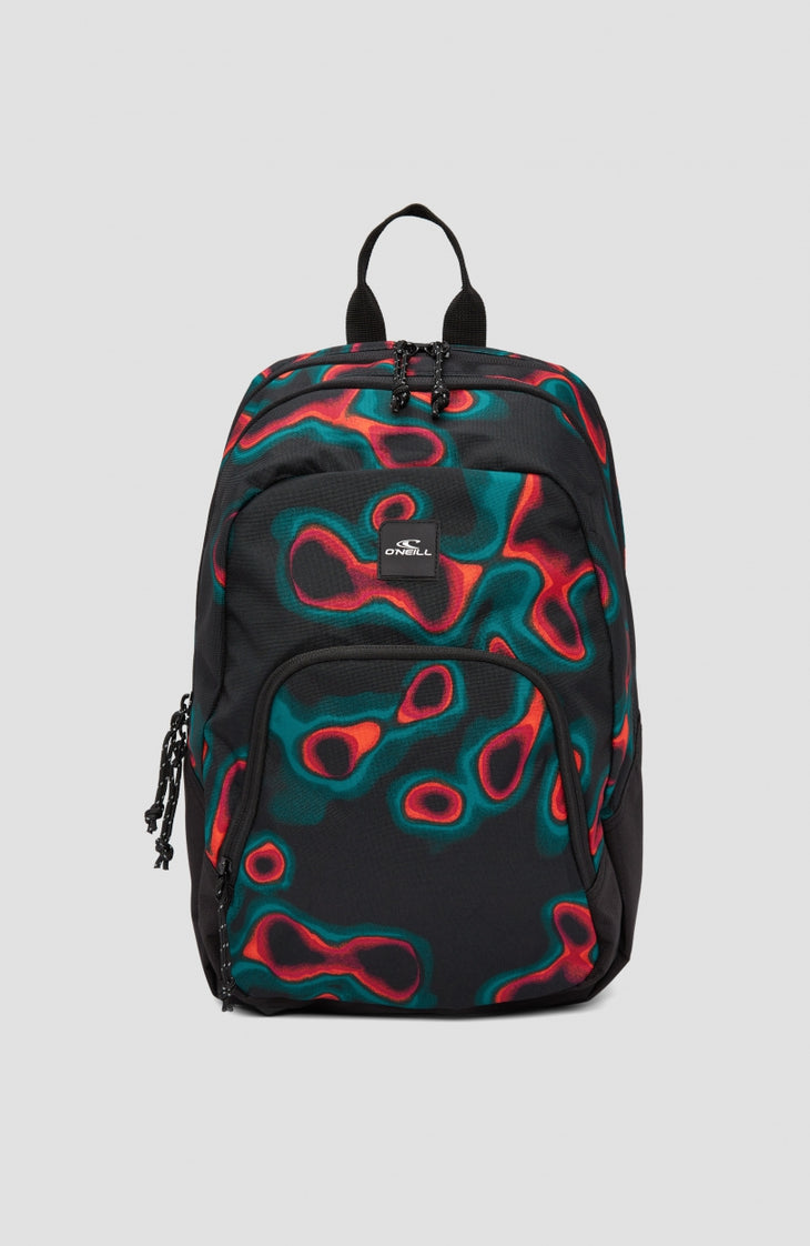 Wedge Small Backpack | Black Heat Map